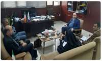 دیدار معاونین توسعه و درمان دانشگاه با  رئیس سازمان مدیریت و برنامه ریزی استان