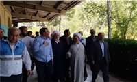 برپایی میز خدمت به مناسبت هفته سلامت در مصلی نماز جمعه سبزوار