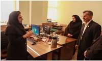 گزارش تصویری: بازدید دکتر چمن از واحدهای مختلف معاونت توسعه و درمان دانشگاه 
