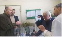 بازدید معاون بهداشتی دانشگاه علوم پزشکی سبزوار از مراکز خدمات جامع سلامت شبانه‌روزی شهرستان های روداب و خوشاب 