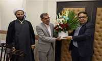 دیدار دکتر رضا چمن سرپرست جدید دانشگاه علوم پزشکی سبزوار با اعضای هیئت رئیسه