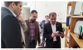 بازدید رئیس دانشگاه علوم پزشکی سبزوار از شرکت‌های فناور مستقر در مرکز رشد فناوری سلامت