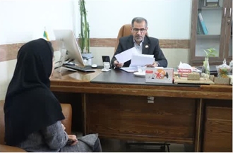  گزارش تصویری از ملاقات مردمی با رئیس دانشگاه 