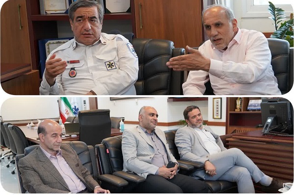 دیدار دکتر عنابستانی نماینده مردم سبزوار در مجلس شورای اسلامی با رئیس سازمان اورژانس کشور دیدار دکتر عنابستانی نماینده مردم سبزوار در مجلس شورای اسلامی با رئیس سازمان اورژانس کشور